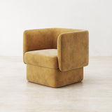 Valentina Lounge Chair - Caramel
