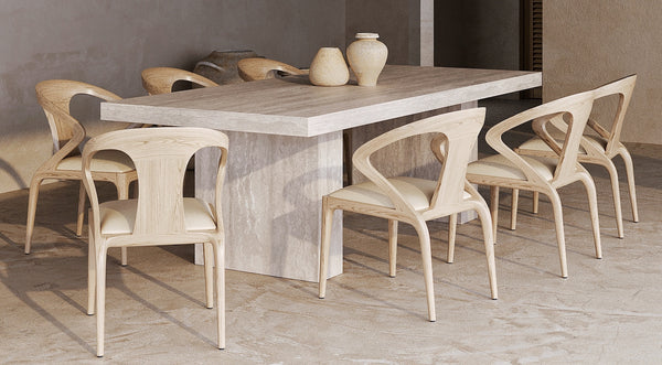 Pair Your Travertine Dining Table With The Perfect Chairs