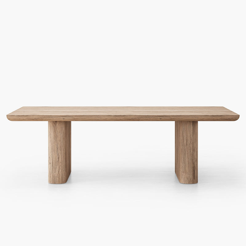 Axel Rectangle Dining Table - Reclaimed Oak