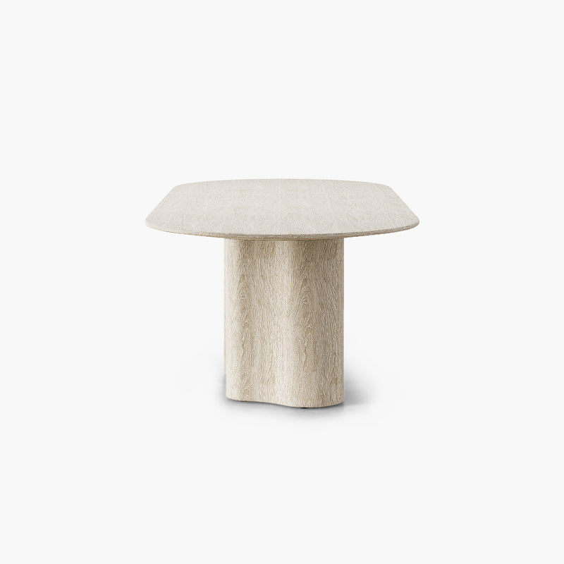 Waves Dining Table - Oak Wood