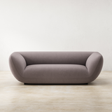Colette charcoal velvet sofa