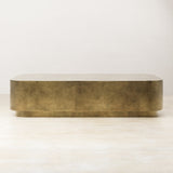 Palazzo Rectangle Coffee Table - Brass