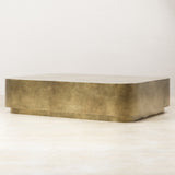 Palazzo Rectangle Coffee Table - Brass