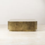 Palazzo Rectangle Coffee Table - Brass