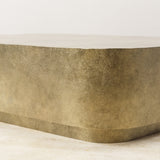 Palazzo Rectangle Coffee Table - Brass