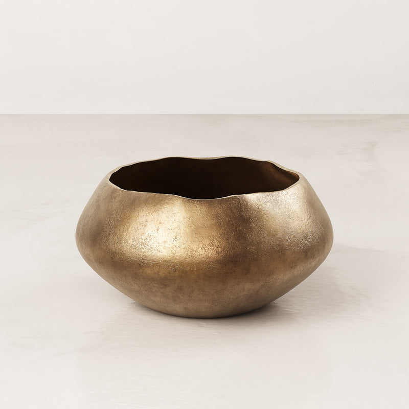 Antique Brass Bowl