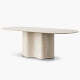 Waves Dining Table - Oak Wood