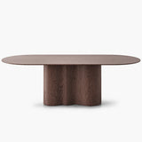 Waves Dining Table - Oak Wood
