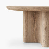 Axel Round Dining Table - Reclaimed Oak