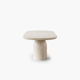 Bullet Rectangle Dining Table - Oak Wood