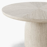 Bullet Round Dining Table - Oak Wood
