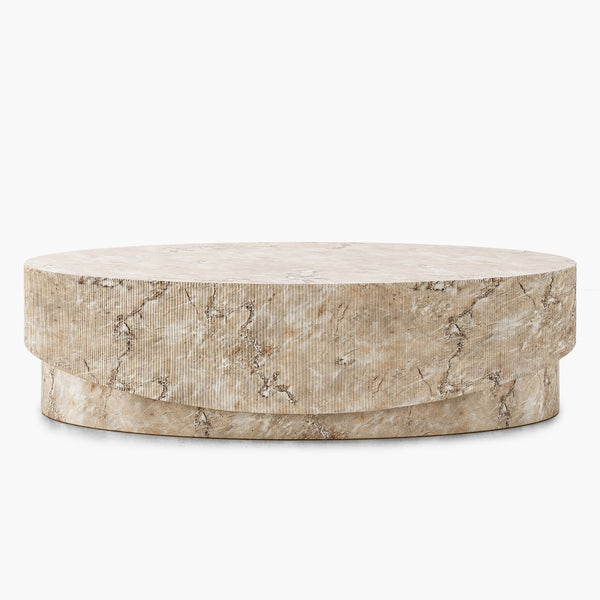 Akan Oval Coffee Table