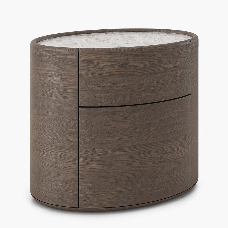 Valente Oval Bedside Table