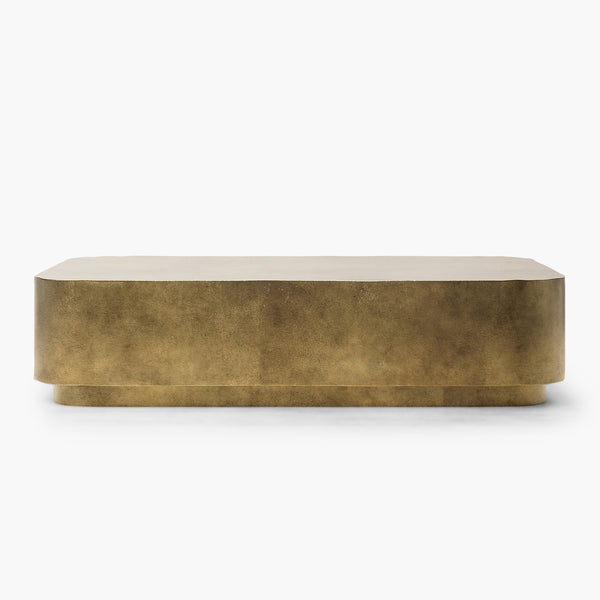 Palazzo Rectangle Coffee Table - Brass