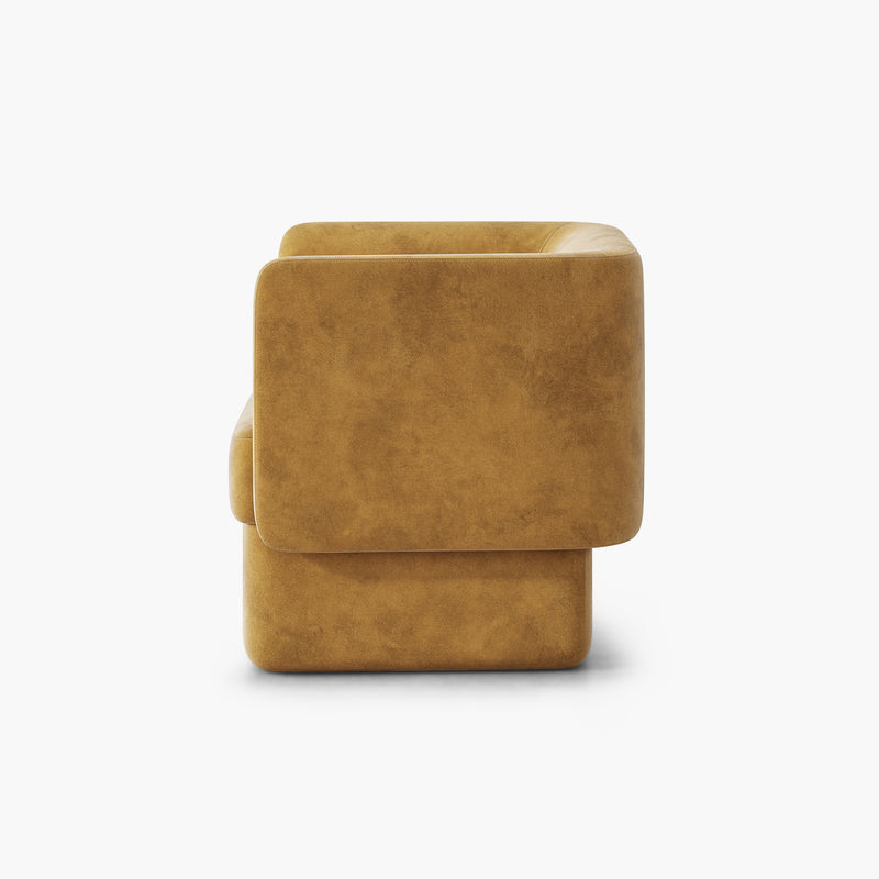 Valentina Lounge Chair - Caramel
