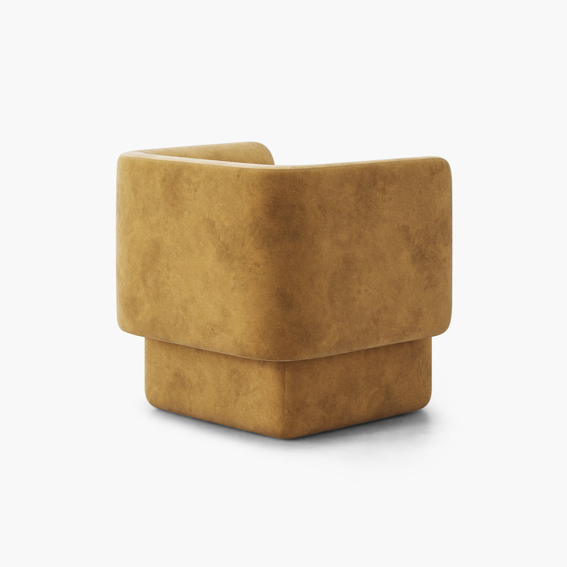 Valentina Lounge Chair - Caramel