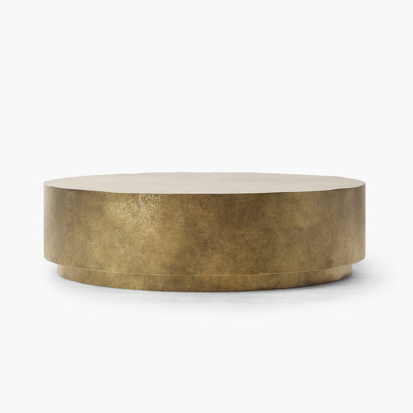 Palazzo Round Coffee Table - Brass