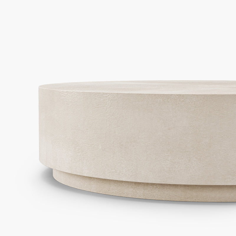 Palazzo Round Coffee Table - Concrete