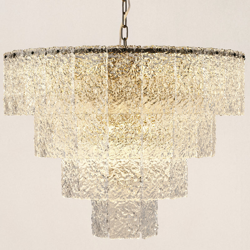 VITTORIA GLASS CHANDELIER