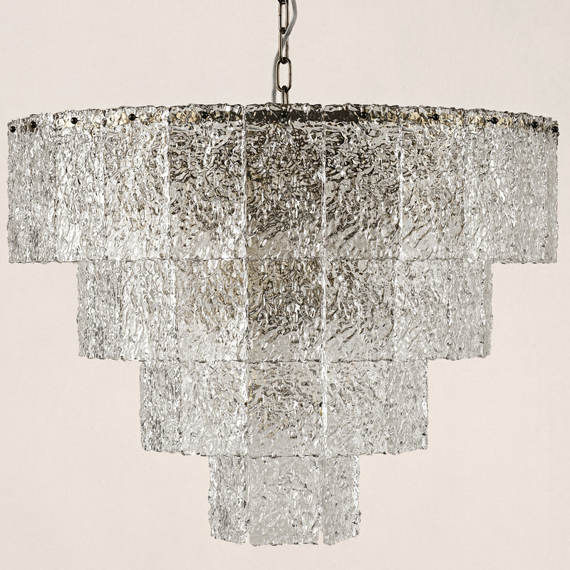 VITTORIA GLASS CHANDELIER