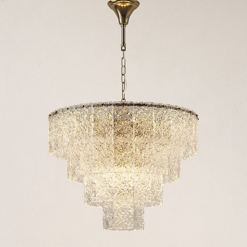 VITTORIA GLASS CHANDELIER