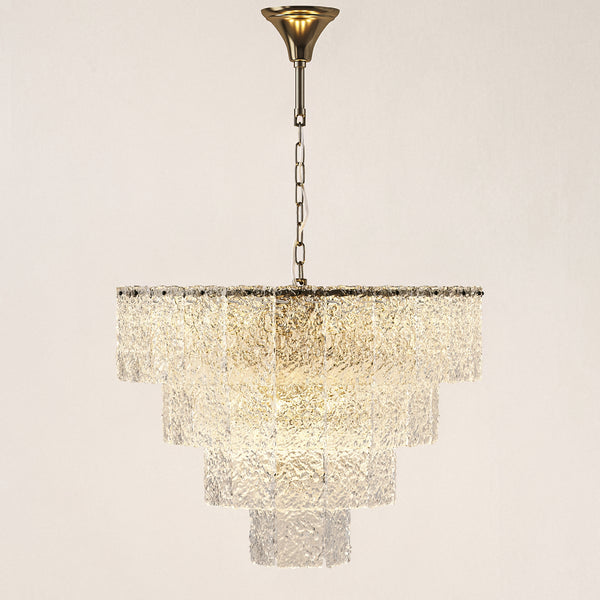 VITTORIA GLASS CHANDELIER