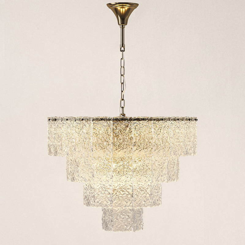 VITTORIA GLASS CHANDELIER